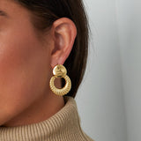 Olympia Earrings | Gold