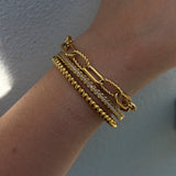 Harper bracelet | gold