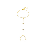 Lumi hand chain| gold