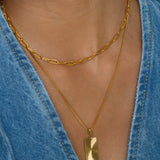 Sol necklace | gold