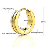 Macy hoop | gold