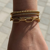 Harper bracelet | gold