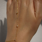 Lumi hand chain| gold