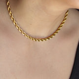 Sailor Twist Necklace | Gold