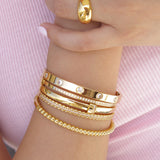 Amora Bangle | Gold