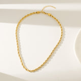 Sailor Twist Necklace | Gold