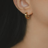 Macy hoop | gold