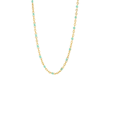 Color beaded chain | gold