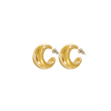 Selena Hoop Earrings | Gold