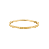Striped Bangle | Gold