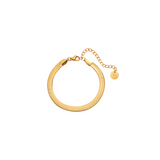 Onyx bracelet | Gold