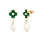 Tara clover Earrings | Gold