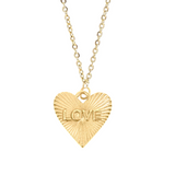 Amour necklace | gold