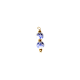 Ceramic flower charm