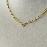 Tara love necklace | gold