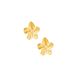 Flora Earrings | Gold