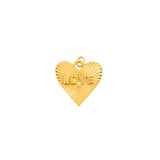 Golden love charm