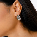 Veneta Earrings | Silver