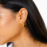 Essential hoop earrings - Small | Gold