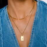 Elise necklace | gold