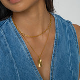 Sol necklace | gold