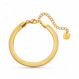 Onyx bracelet | Gold