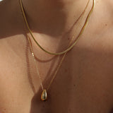 Dome Necklace | Gold