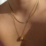 Dome Necklace | Gold