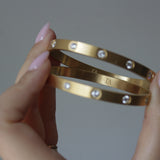 Amora Bangle | Gold