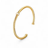 Eleni Bangle | Gold