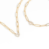 Tara love necklace | gold