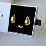 MONROE EARRING | 18K PVD DOUBLE GOLD PLATED