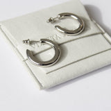 Kyra Hoop Earrings | Silver