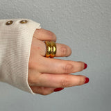 Double Dome Ring | Gold