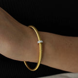 Eleni Bangle | Gold