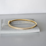 Pave Bangle | Gold