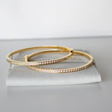 Pave Bangle | Gold