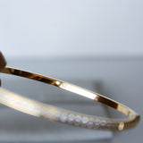 Pave Bangle | Gold