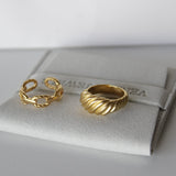 Ripples Ring | Gold