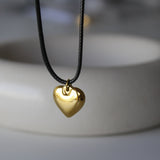 Romi Heart Necklace | Gold