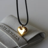 Romi Heart Necklace | Gold