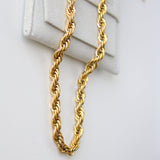 SAILOR TWIST NECKLACE | 18K GOLD PLATED