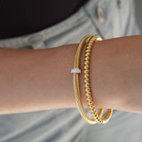 Eleni Bangle | Gold