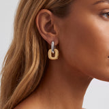 Leona Earrings | Mixed metal