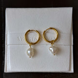 Charm hoops | Gold