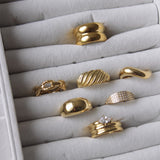 Double Dome Ring | Gold