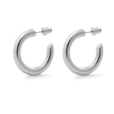 Kyra Hoop Earrings | Silver