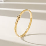 Goldie Bangle | Gold