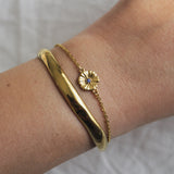 Flora bracelet | gold