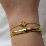 Flora bracelet | gold